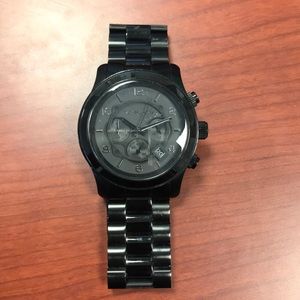 Michael koors men black watch